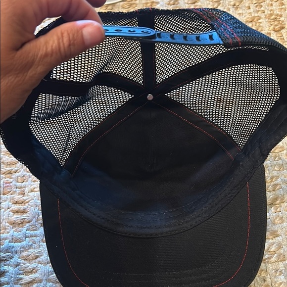 John Hatter Black and Red Trucker Hat by John Hatter & Co - Picture 7 of 7